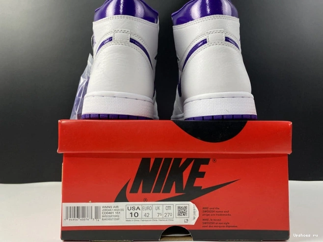 1 High Retro Purple CD0461-151 Court Air Jordan 1103